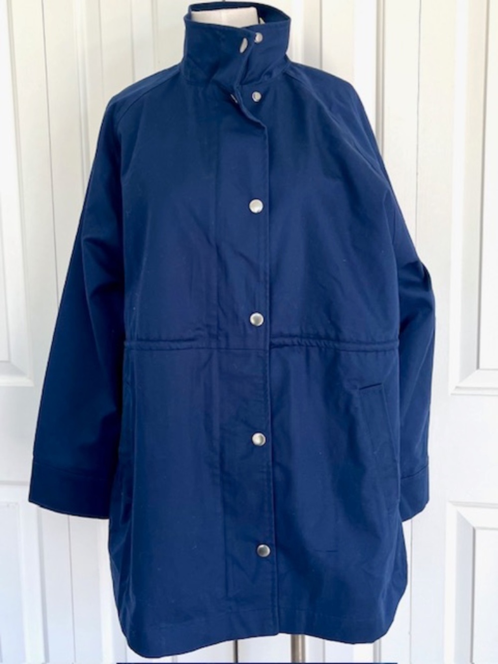 Women's Femme Anorak Jacket - A New Day™ Navy Large NWT